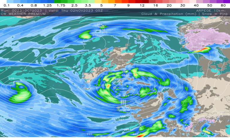 Storm Ciarán Latest: Strong Winds and Heavy Rain
