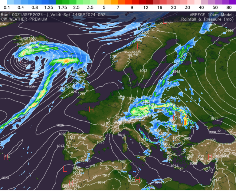 UK Weekend Forecast: Dry Saturday, Wet and Windy Sunday