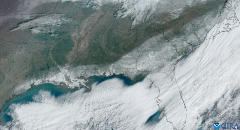 Weather Whiplash: Southern US Swings From Snow to Warmth