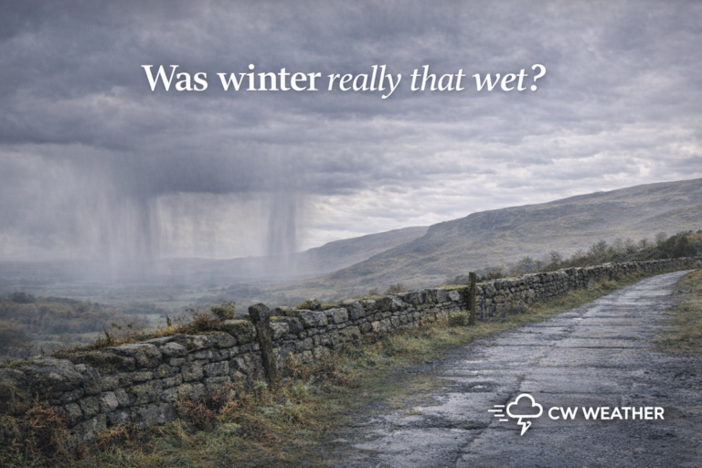 Was Winter 2025-26 Really That Wet? NW Rainfall Review